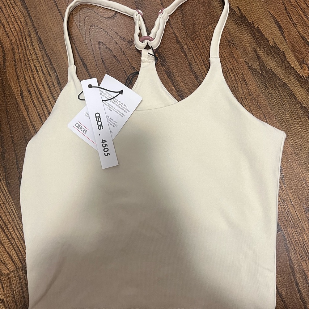 ASOS Cream Workout Tank